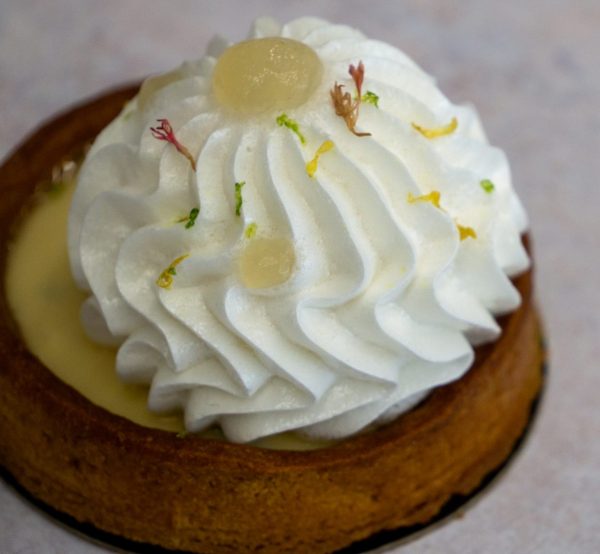 Lauryne - Tartelette au citron et basilic meringuée